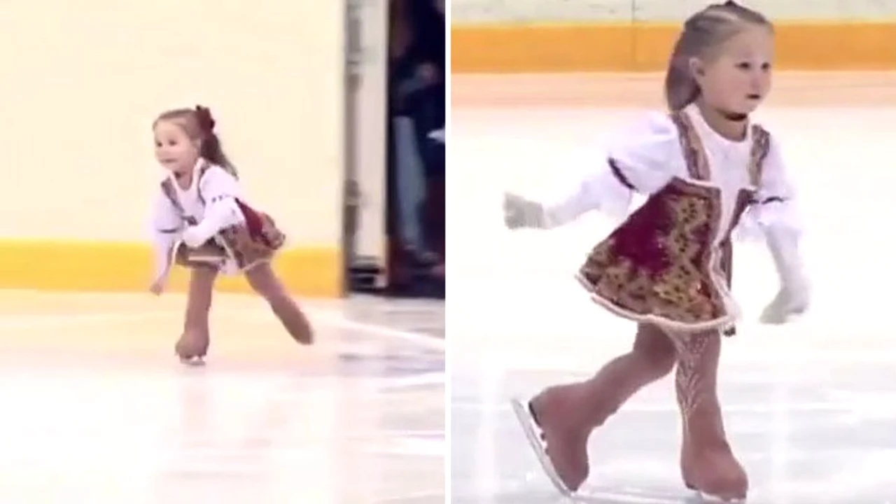 VIDEO viral. Riana, minunea de pe gheață care a impresionat o lume întreagă cu talentul ei: „Vreau să fiu campioana lumii”