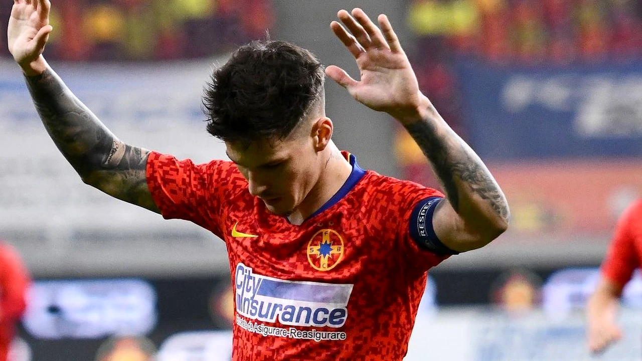 Dennis Man, nașul Craiovei. Golgheterul campionatului a readus-o pe FCSB pe primul loc