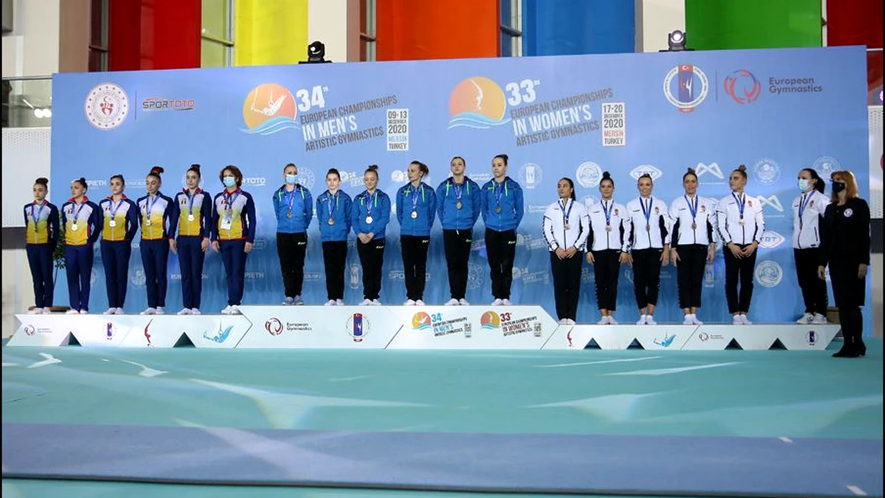 Medalie de argint pentru România la Campionatul European de Gimnastică! Învingătoare surpriză în Turcia