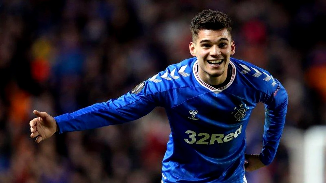 VIDEO. Ianis Hagi a marcat, din nou, pentru Glasgow Rangers. Evoluție senzațională pentru internaționalul român