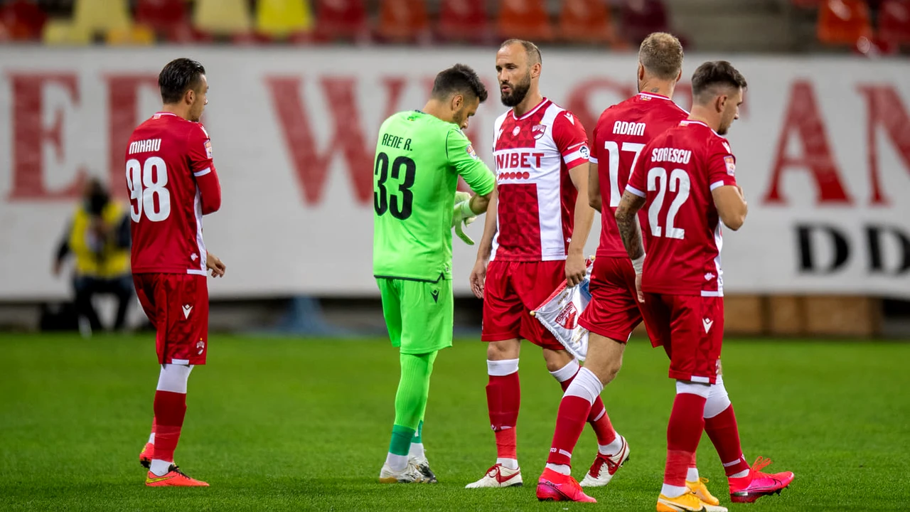 Dinamo – Chindia 0-1! Șansele „câinilor” de a ajunge în play-off scad dramatic după un nou eșec pe propriul teren! S-a jucat la minus 4 grade