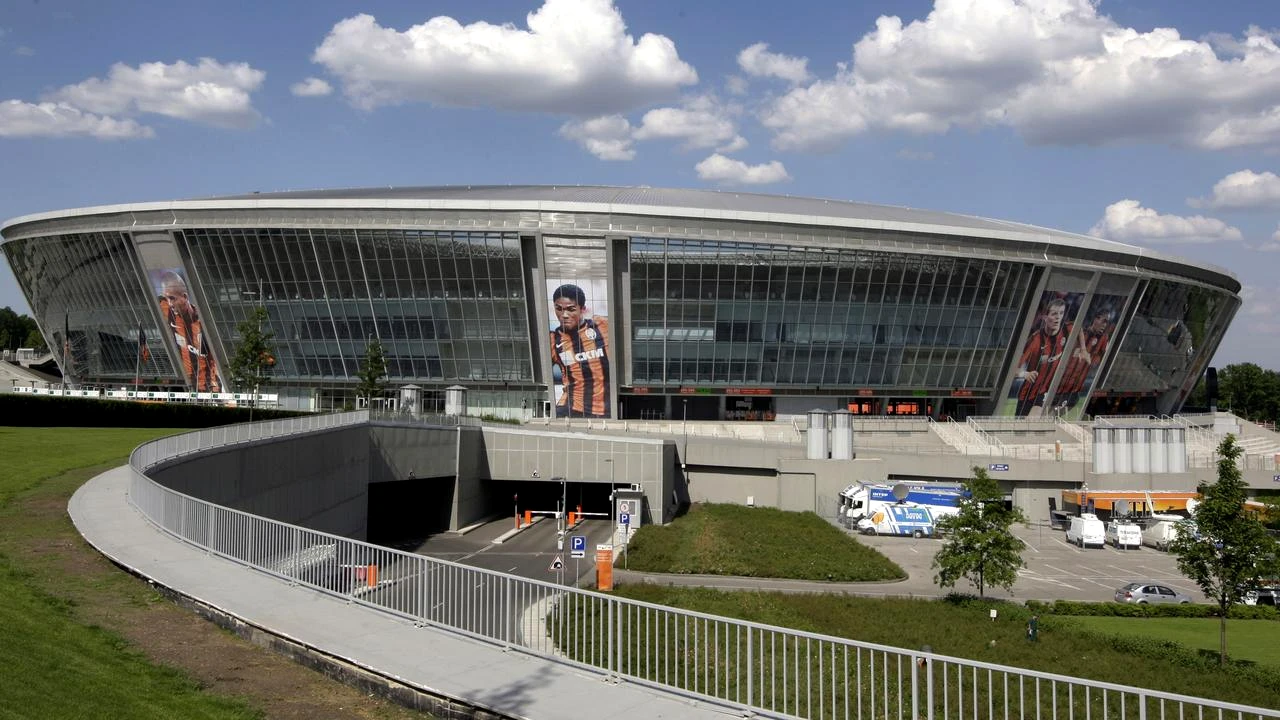 FOTO. Incredibil cum a ajuns să arate stadionul lui Shahtior, bombardat în urmă cu 7 ani!