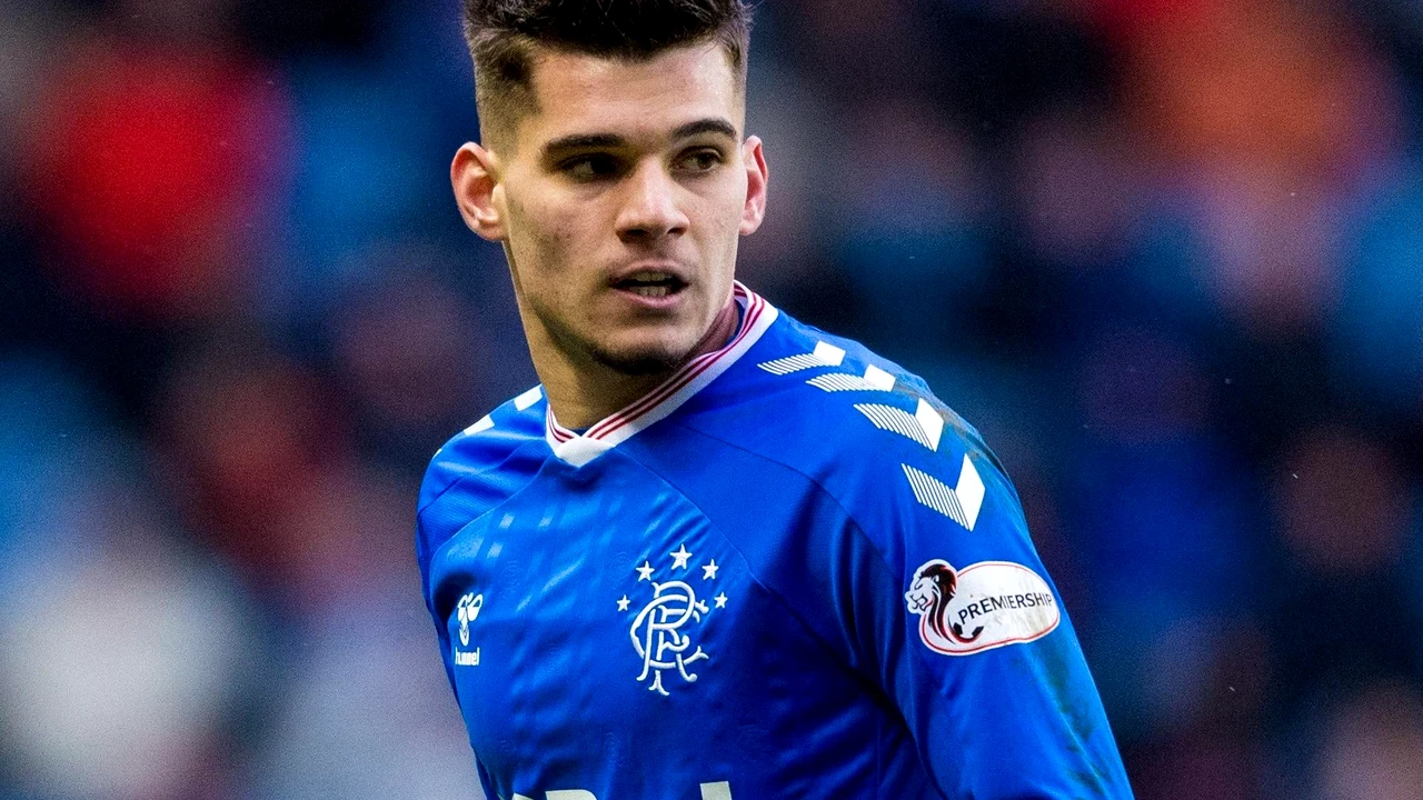 VIDEO. Ianis, scos din teren de Gerrard după nici o oră de joc! Rangers se împiedică pe terenul ”lanternei roșii”