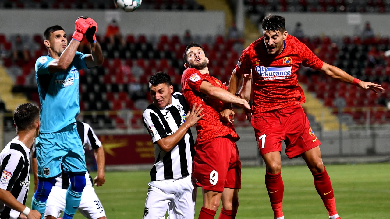 FCSB câștigă clar cu Astra, pe Arena Națională. Oaspeții au cedat complet pe finalul meciului