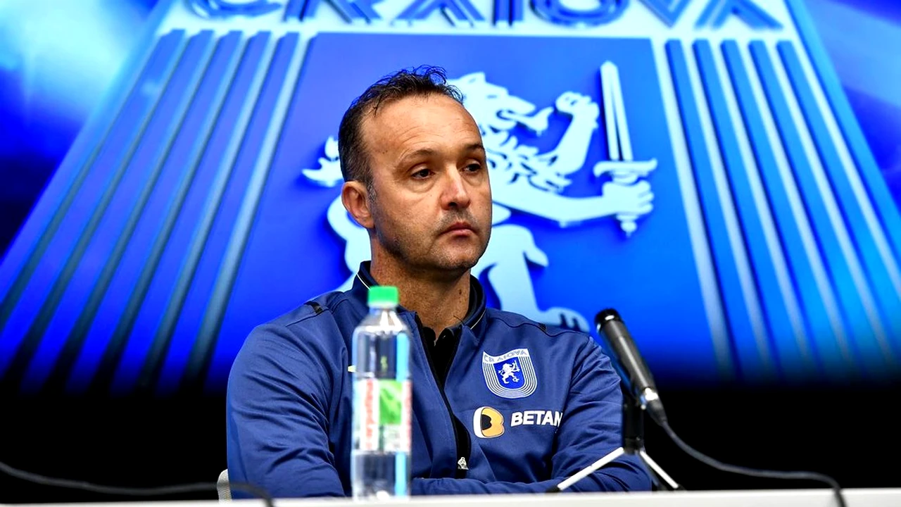 Eugen Neagoe, înlocuit de Corneliu Papură la Universitatea Craiova. Antrenorul venit la U. Cluj nu poate conduce echipa de pe bancă