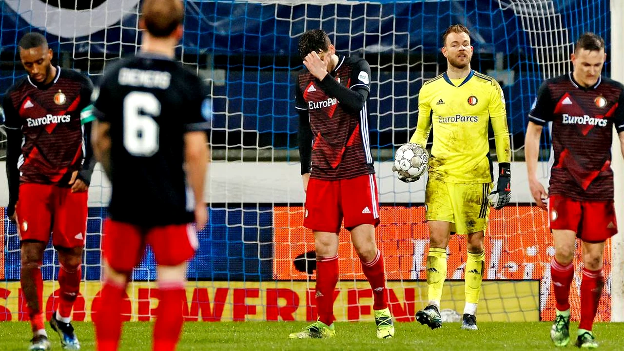 Feyenoord conducea cu 3-1 în minutul 81. Incredibil cât s-a terminat meciul!