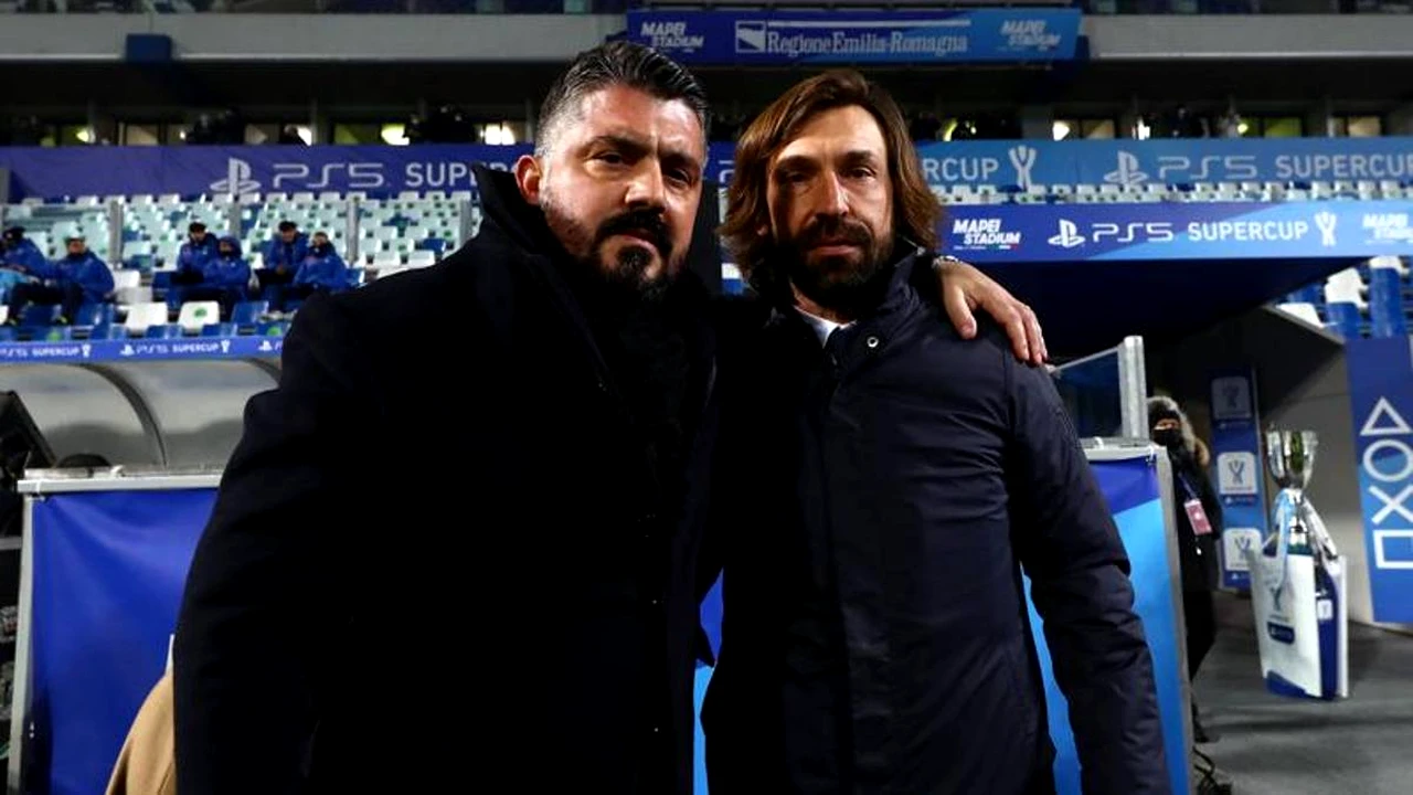 Frați de cruce, dar dușmani pe teren! Pirlo i-ar putea semna sentința prietenului Gattuso