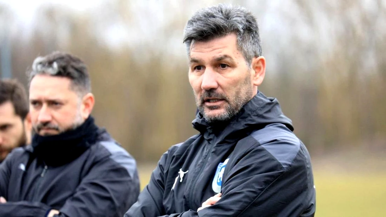 Debut cu stângul pentru Ouzounidis pe banca Universității, în Liga 1. Pierde două puncte mari la Clinceni