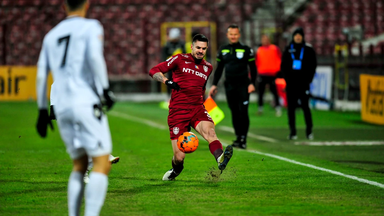 CFR Cluj 5-0 FC Argeș. Spectacol total la Cluj. Campioana României reușește scorul sezonului și o egalează pe FCSB în fruntea Ligii I