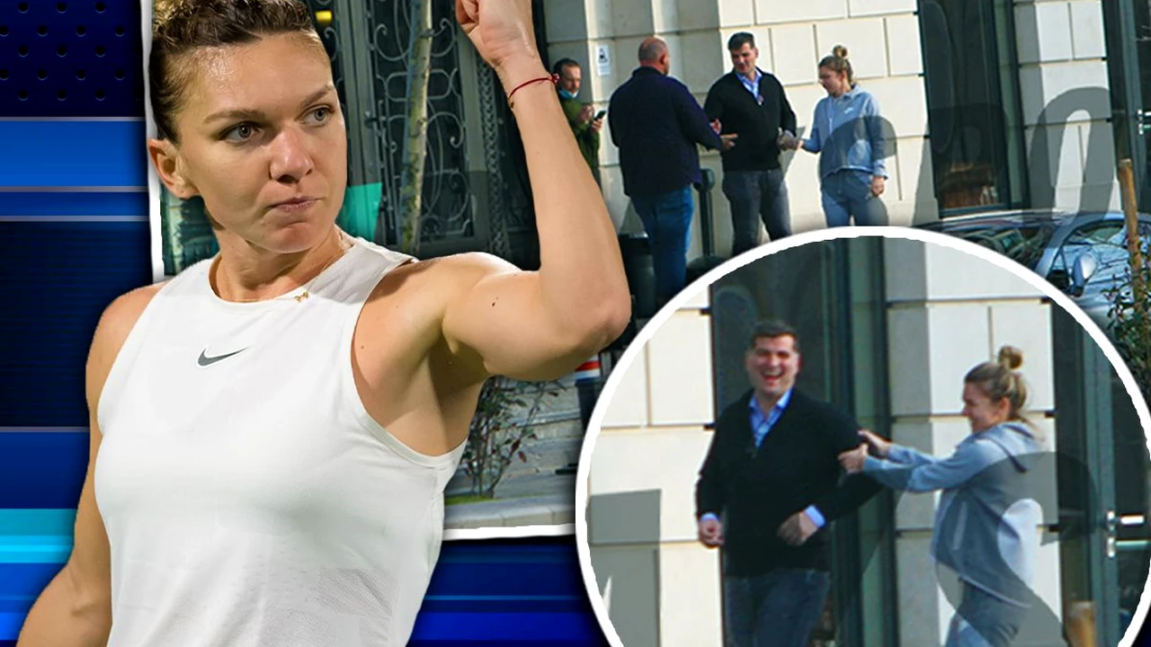 Foto-exclusiv. Aroganță supremă pentru Simona Halep și iubitul său, Toni Iuruc! Au venit la cafenea cu jumătate de milion de euro!