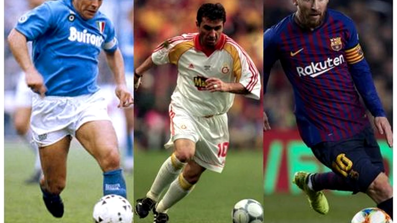 Messi, Hagi sau Maradona? „Regele”, alături de cei mai mari „stângaci” din istoria fotbalului