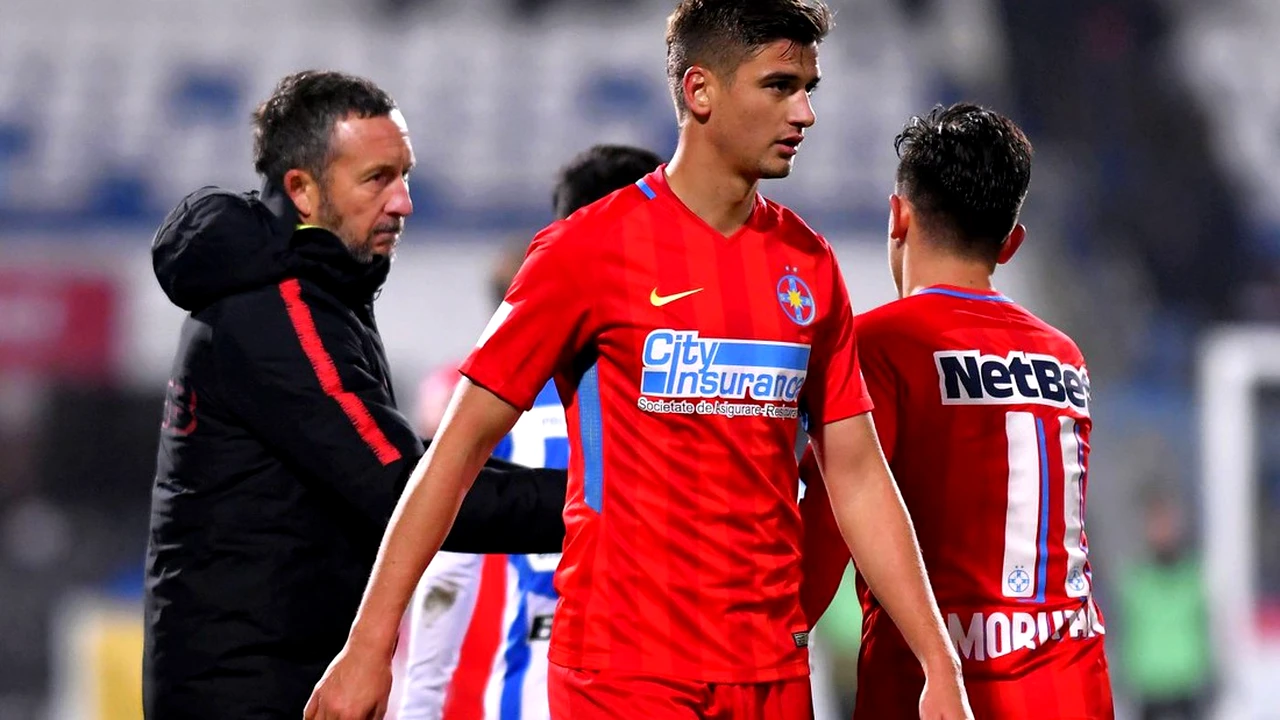 Dragoș Nedelcu, noul căpitan de la FCSB… II! „Noul Gică Popescu” își caută ritmul în Liga a 3-a