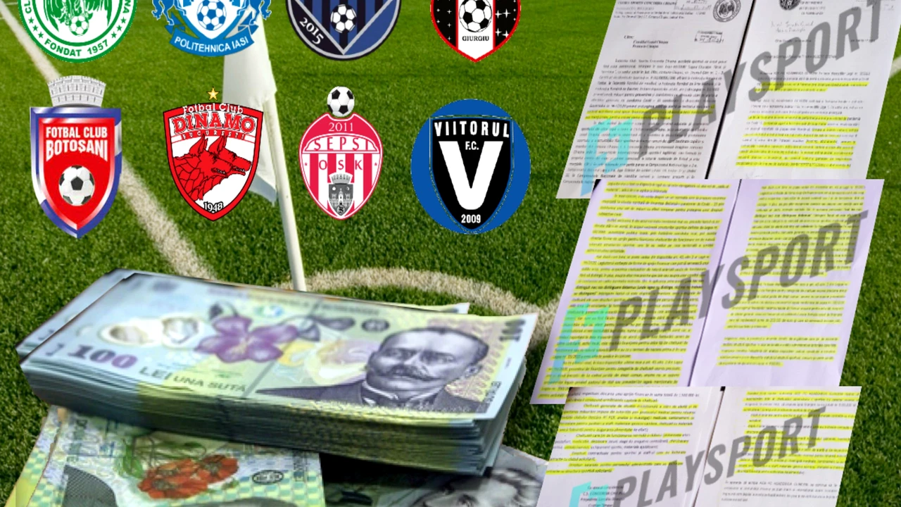 DOCUMENTE OFICIALE! Pandemia, legea și fotbalul. Sute de mii de euro, solicitate de cluburile din Liga 1 ca ajutor de stat! Unele folosesc legea la maximum, altele se plâng!