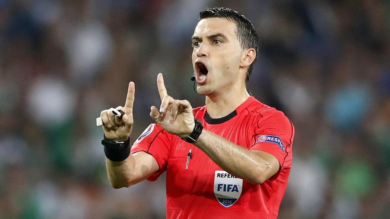 Top class Ovidiu Hațegan se întoarce în Champions League! Meci tare pentru arbitrul român în sferturile de finală