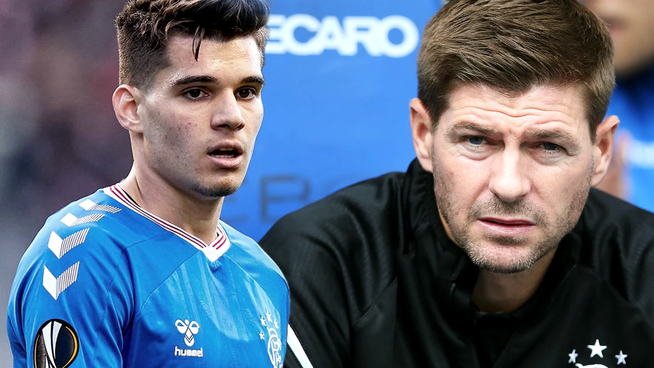 VIDEO. Ce „palmă” a primit Steven Gerrard de la Ianis Hagi în Rangers-Celtic 4-1! Românul, decisiv pentru campioana Scoției