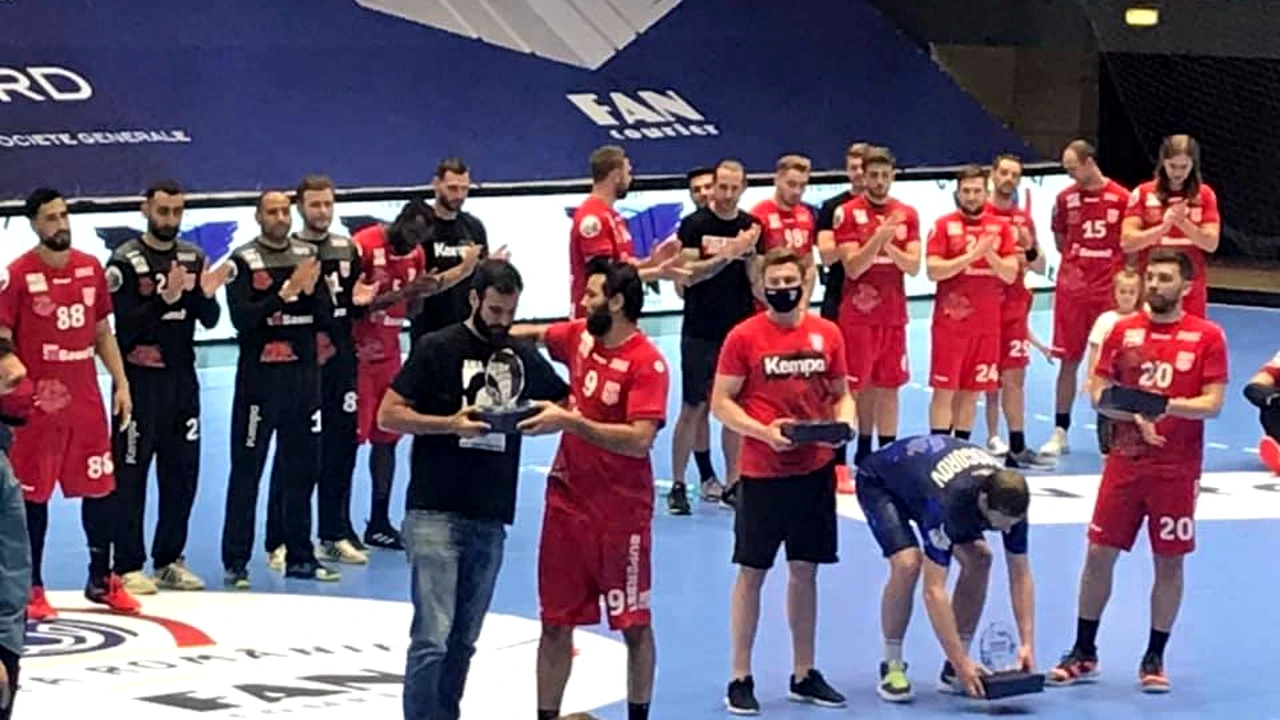 Handbaliștii de la Dinamo, campionii absoluți ai României! După titlu, au cucerit și Cupa României