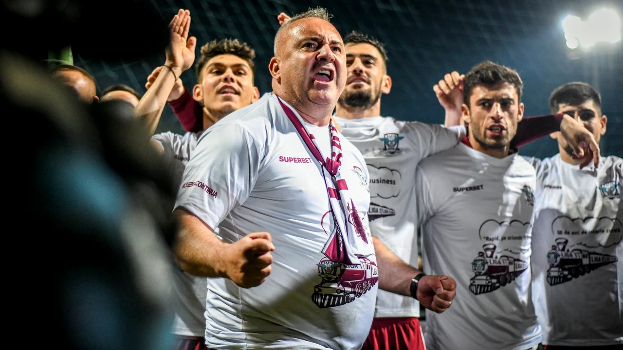 Salariu derizoriu pentru antrenorul Rapidului! A promovat echipa în Liga 1, însă Mihai Iosif primește lunar o sumă incredibilă