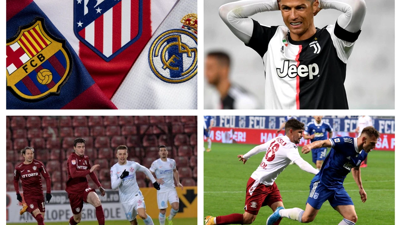 Cele mai importante meciuri ale săptămânii 10-16 mai! Super-dueluri din Liga 1, La Liga, Serie A, Bundesliga sau Ligue 1