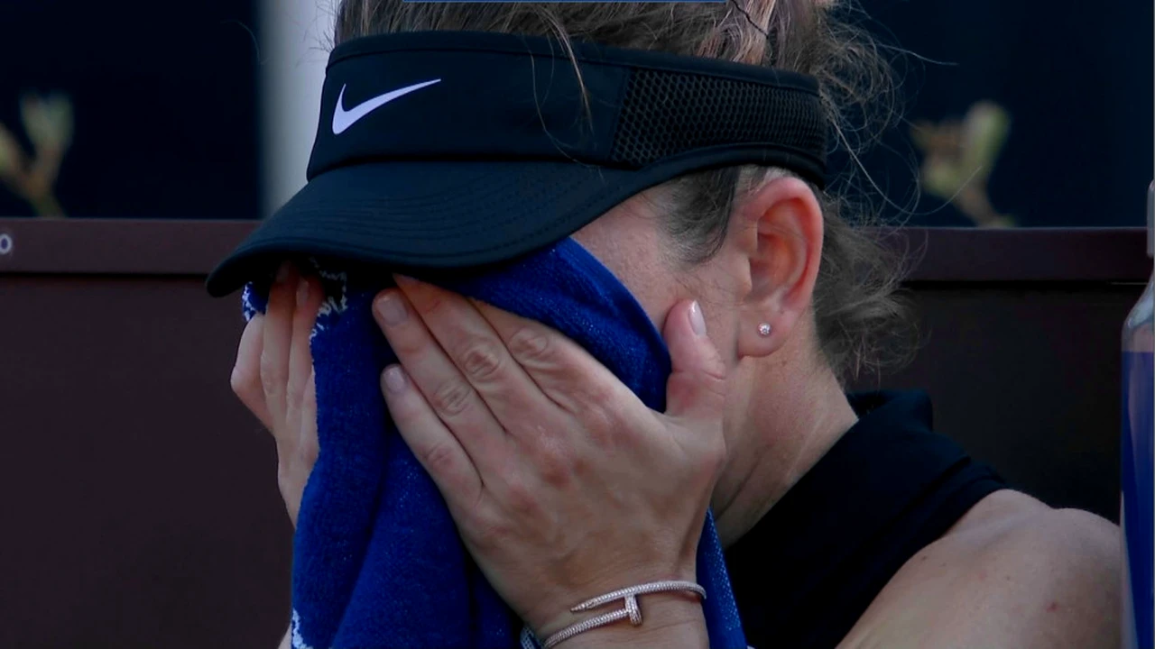 VIDEO. Imagini de coșmar cu Simona Halep în cărucior. Ce s-a întâmplat cu marea campioană după accidentare