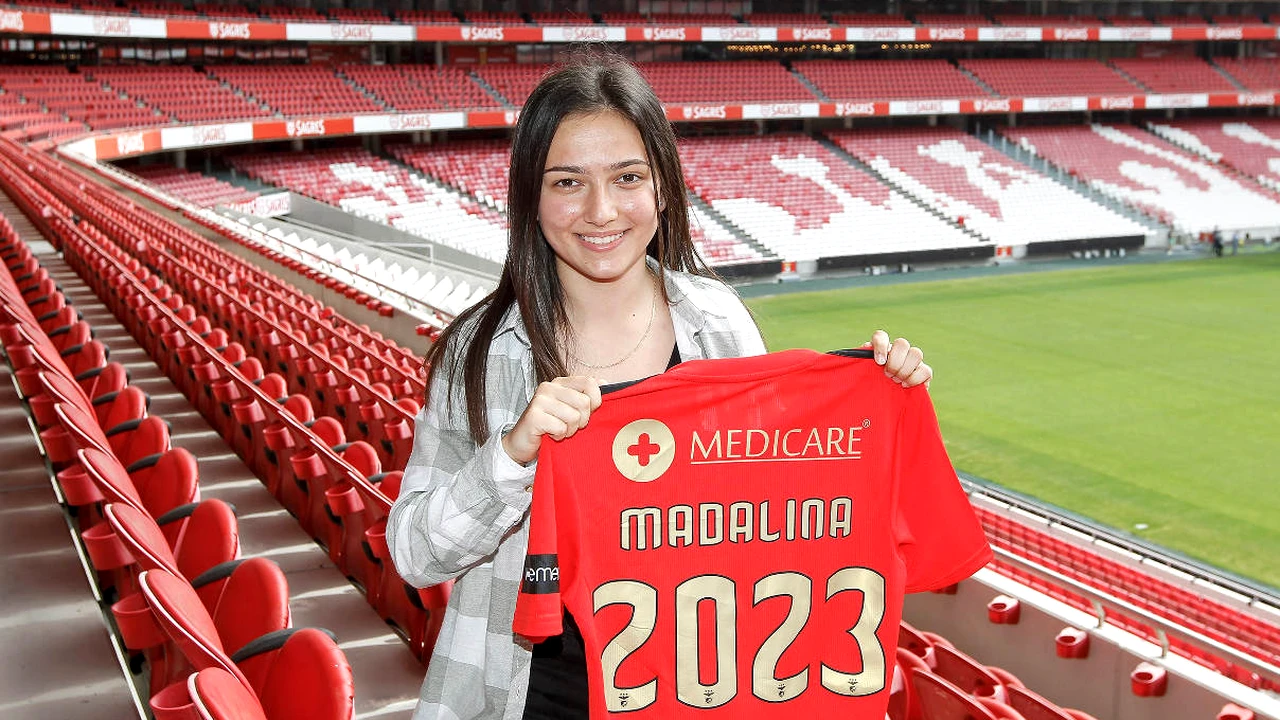 Benfica Lisabona i-a prelungit contractul româncei Mădălina Tătar. „Sper să răsplătesc încrederea acordată”