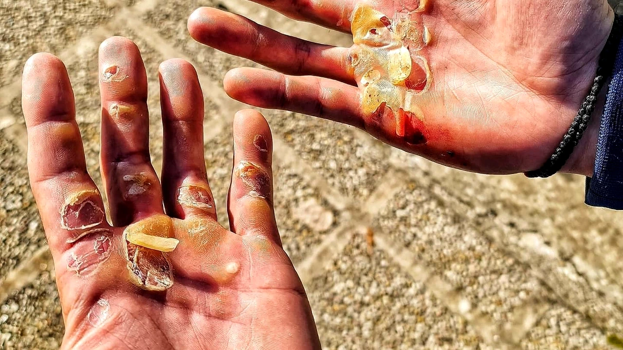 FOTO Imagini sfâșietoare, cu mâinile vicecampionului olimpic Ciprian Tudosă! E greu să te uiți la aceste fotografii! 