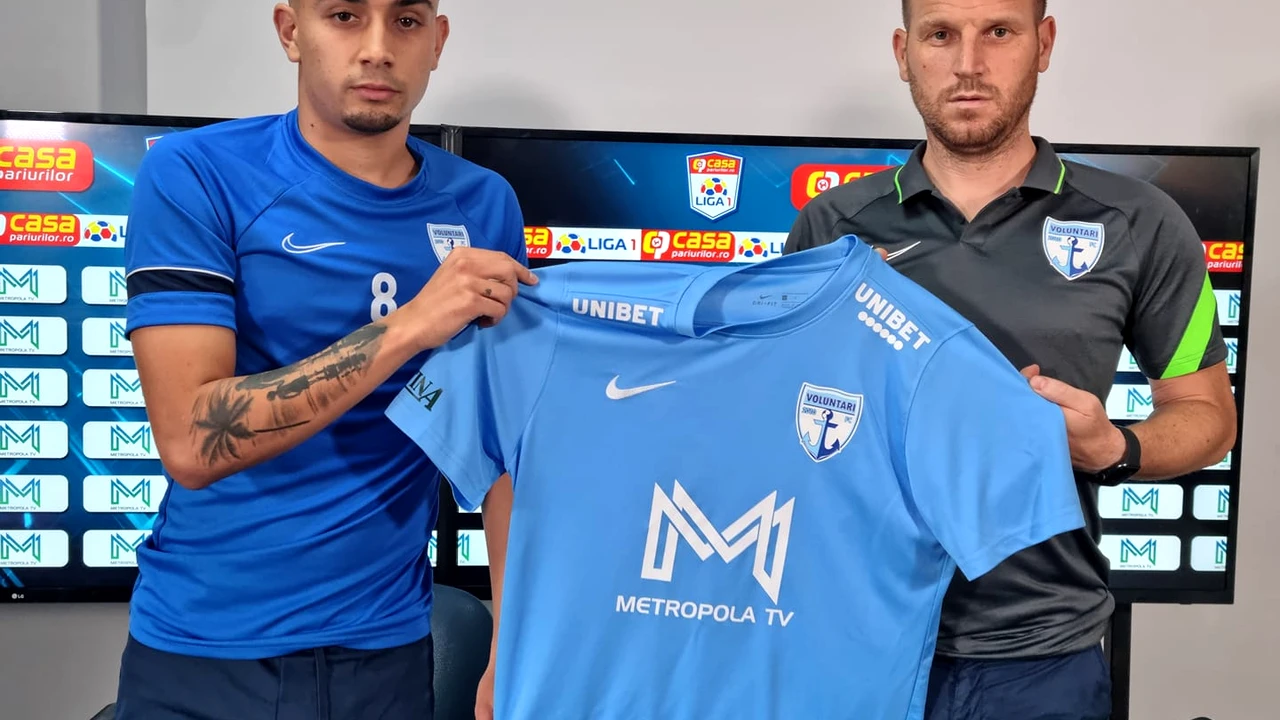 FC Voluntari a transferat un fotbalist dorit și de FCSB, crescut în Franța! Mijlocașul a fost prezentat oficial