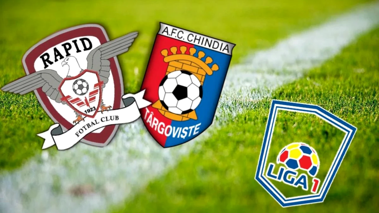 Rapid București – Chindia Târgoviște 1-0 | Giuleștenii revin cu o victorie în Liga I, sub ochii miilor de fani din tribunele Arenei Naționale! Adrian Bălan a adus cele 3 puncte