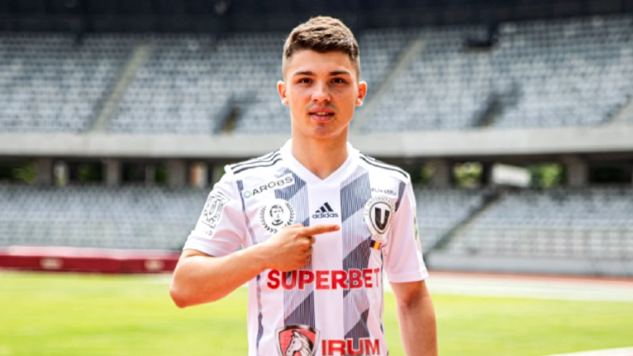 U Cluj transferă de la Hagi! Ce jucător de mare perspectivă a semnat cu ”Șepcile roșii”