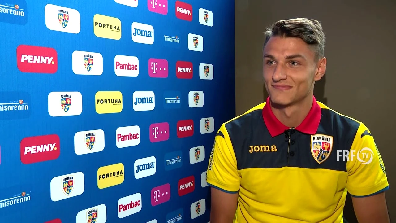 VIDEO. George Ganea le-a răspuns fanilor înaintea debutului de la Jocurile Olimpice! Cui vrea să dedice primul gol marcat la Olimpiadă