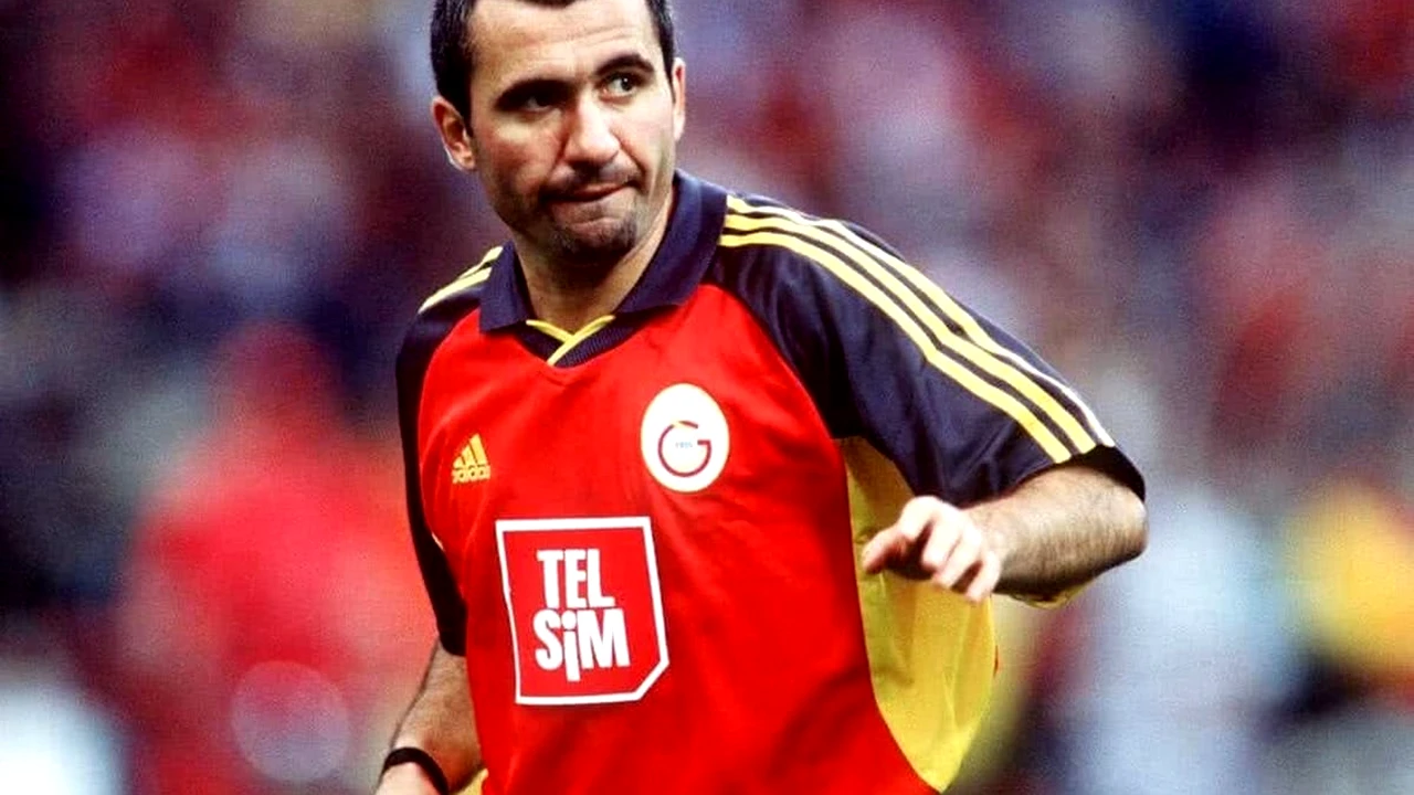 VIDEO. Imagini de colecție cu „Regele” Gică Hagi la Galatasaray! Au trecut 25 de ani de la prezentarea sa: „Maradona din Carpați, legenda noastră!”