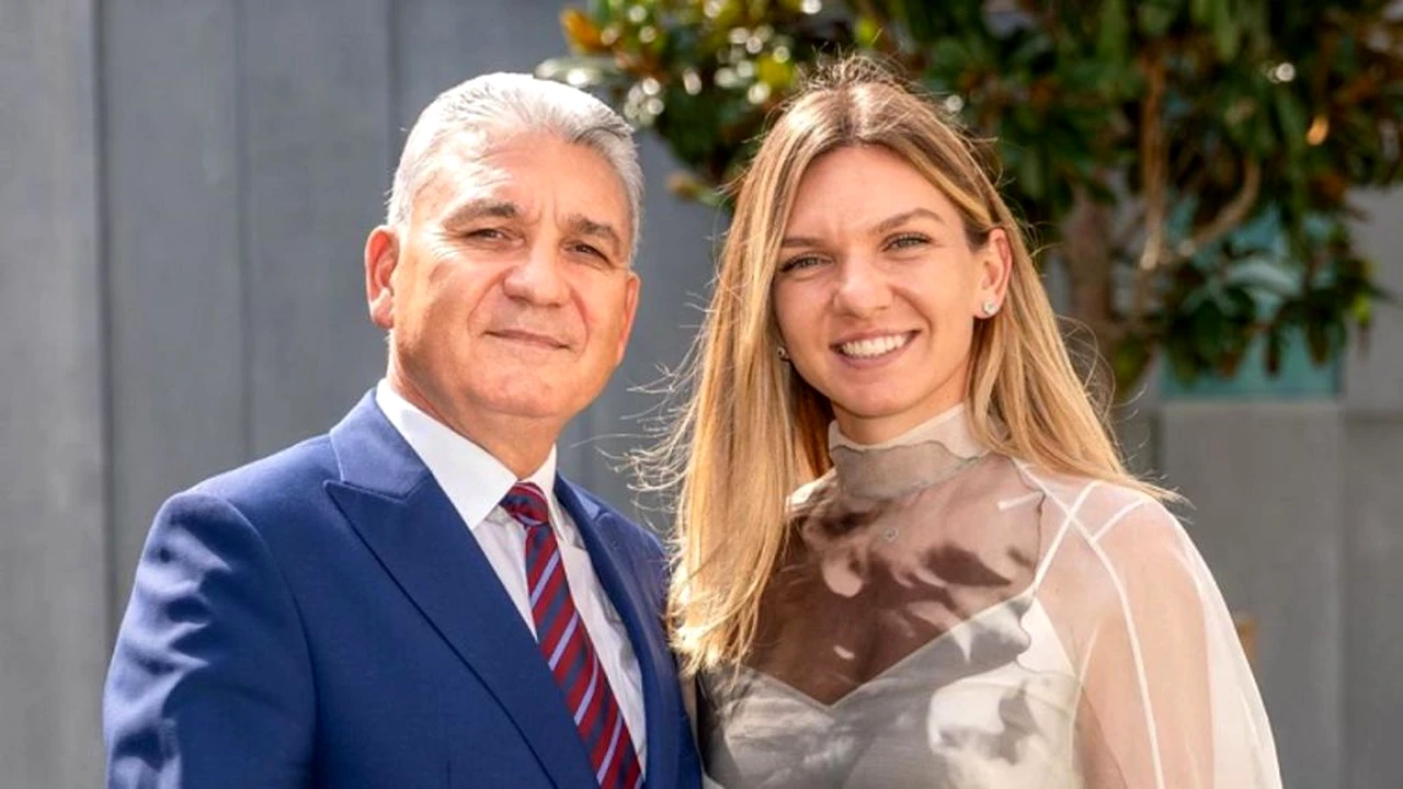 Ce au sărbătorit, de fapt, Simona Halep și Toni Iuruc. Stere Halep a rupt tăcerea: „Simona face totul pe față!”
