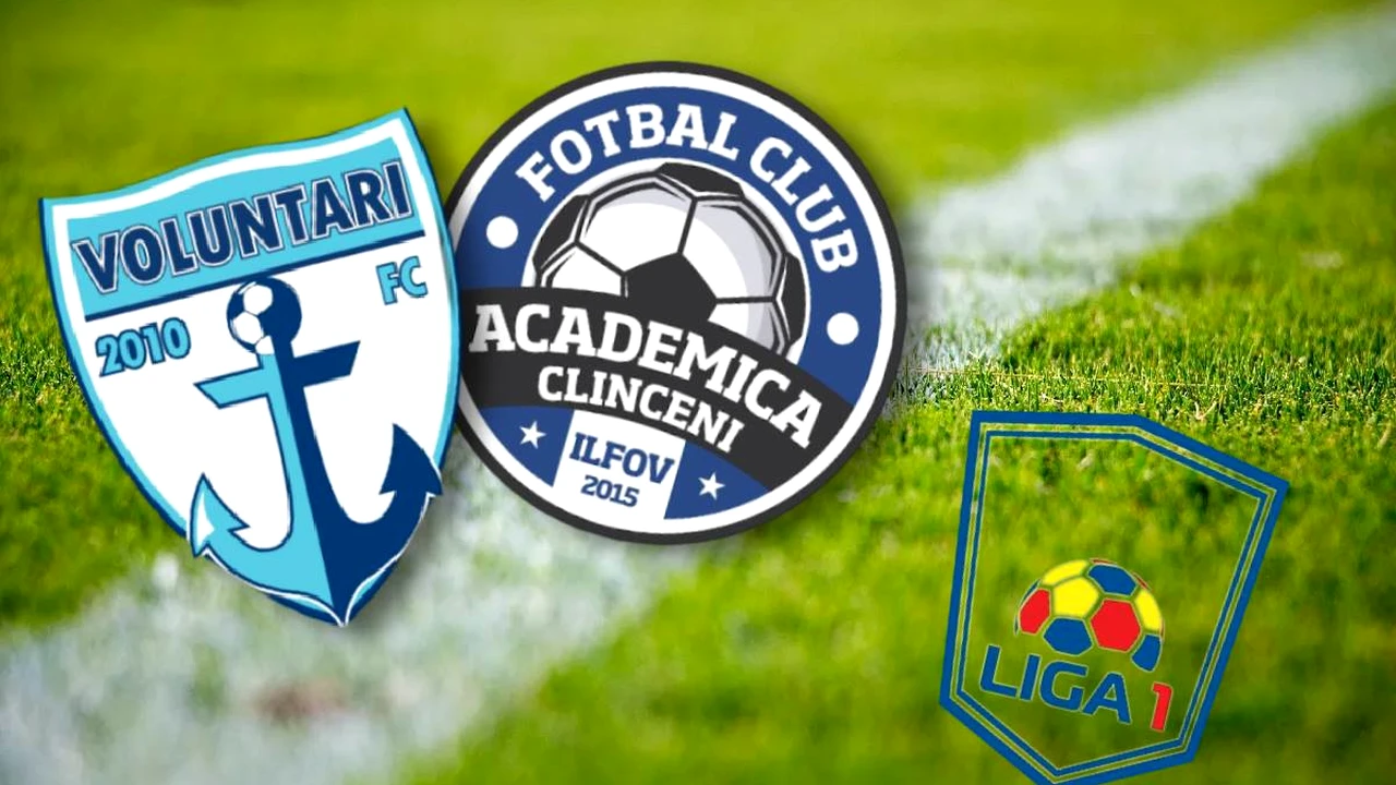 FC Voluntari 1-0 Academica Clinceni | Adam Nemec aduce victoria echipei lui Liviu Ciobotariu. Academica rămâne fără punct în Liga 1
