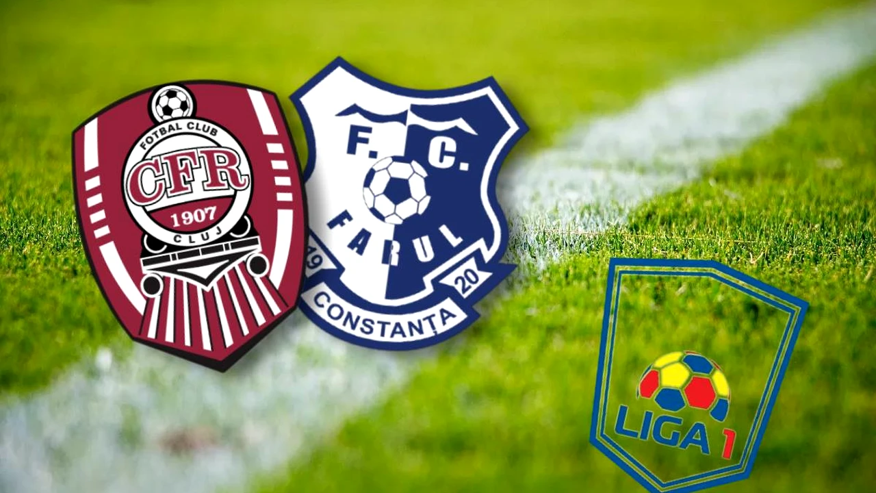 CFR Cluj 1-0 Farul Constanța | Campioana își continuă parcursul perfect din acest început de campionat