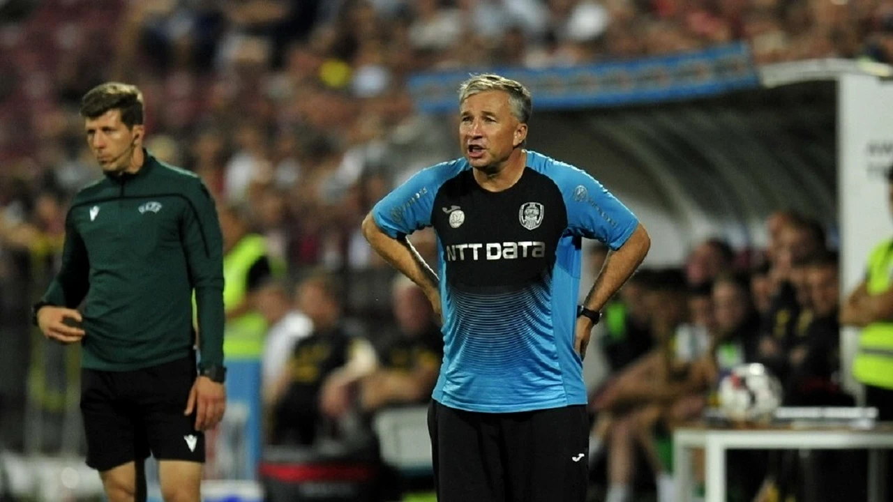 Declarații marcă înregistrată făcute de Dan Petrescu înainte de meciul CFR-ului în Conference League