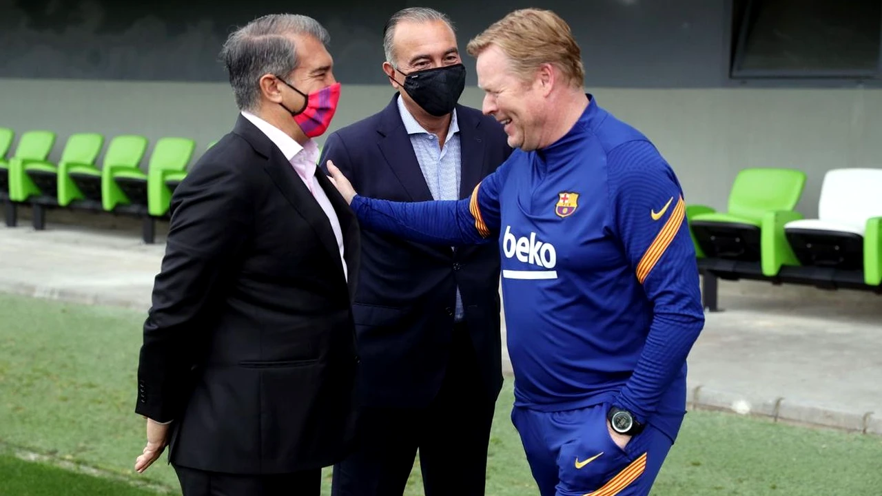 Seism la Barcelona. Koeman e out? Laporta ar fi discutat cu noul antrenor