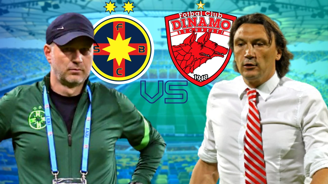 FCSB – Dinamo 6-0. FCSB, succes istoric contra rivalei. Kovacs, dirijorul „măcelului”