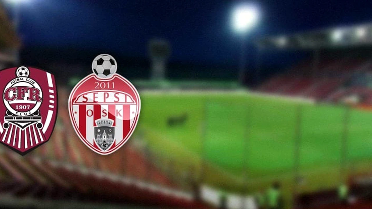 CFR Cluj – Sepsi 2 – 0. Nicio surpriză: 1 solist. Dan Petrescu și-a câștigat liniștea în fața unei echipe anoste