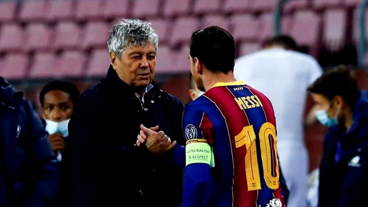 Absolut incredibil! Ce a făcut Lucescu cu tricoul primit de la Messi: “Acolo stă, poate că o să am timp când mă retrag”. Exclusiv