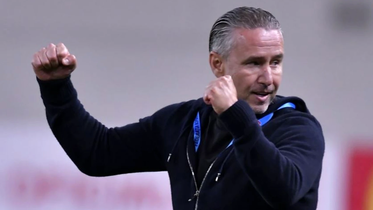 Prima reacție a lui Laurențiu Reghecampf după ce Universitatea Craiova s-a calificat în sferturile Cupei: „Încercăm să devenim favoriți”