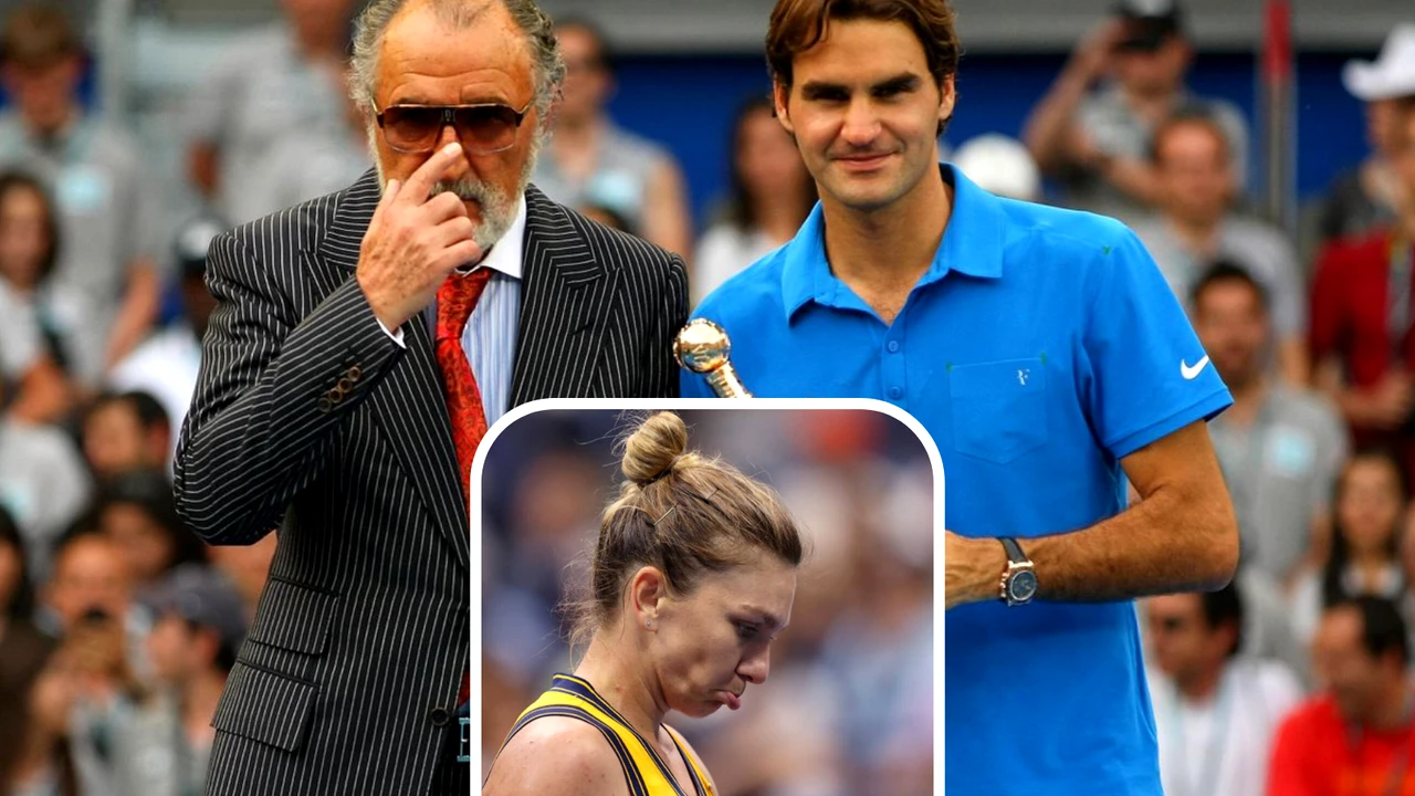 Roger Federer, lecție aspră administrată Simonei Halep. Ion Țiriac a avut dreptate