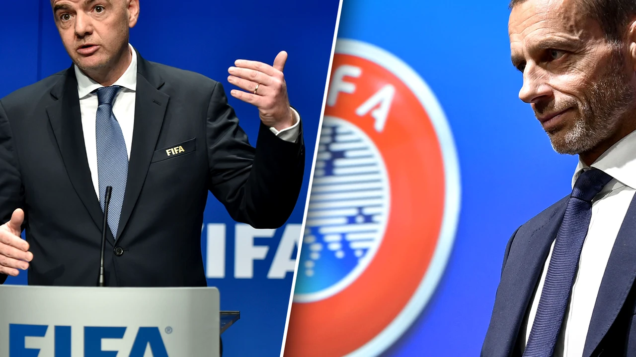 UEFA a câștigat războiul cu FIFA. Revolta federațiilor europene a blocat organizarea Campionatului Mondial o dată la 2 ani. Răzvan Burleanu, avertisment pentru Infantino