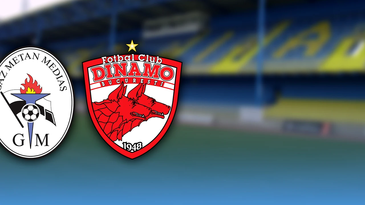 Gaz Metan – Dinamo 2-1. Ronaldo și un penalty inventat! Mircea Rednic, învins de două goluri senzaționale ale mijlocașului Mediașului