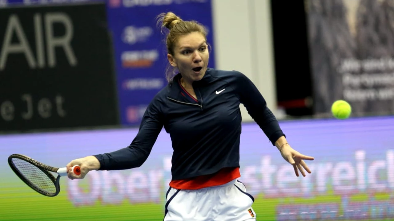 Simona Halep, nervoasă că nu i-a ieșit jocul cu Jasmine Paolini, a recurs la un gest violent. „Ce naiba, nu văd mingea!”