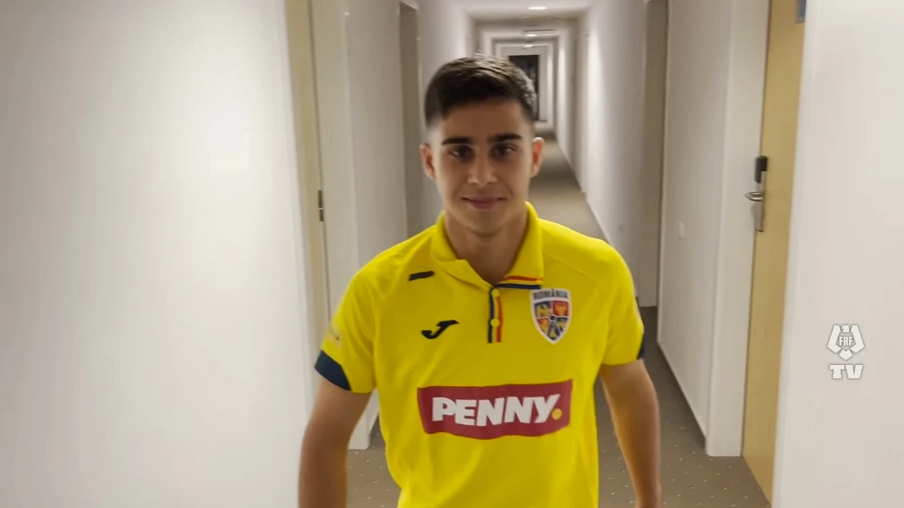 Enes Sali, fericit că e „tricolor” cu acte-n regulă. „Este o onoare pentru mine să debutez în tricoul ăsta”