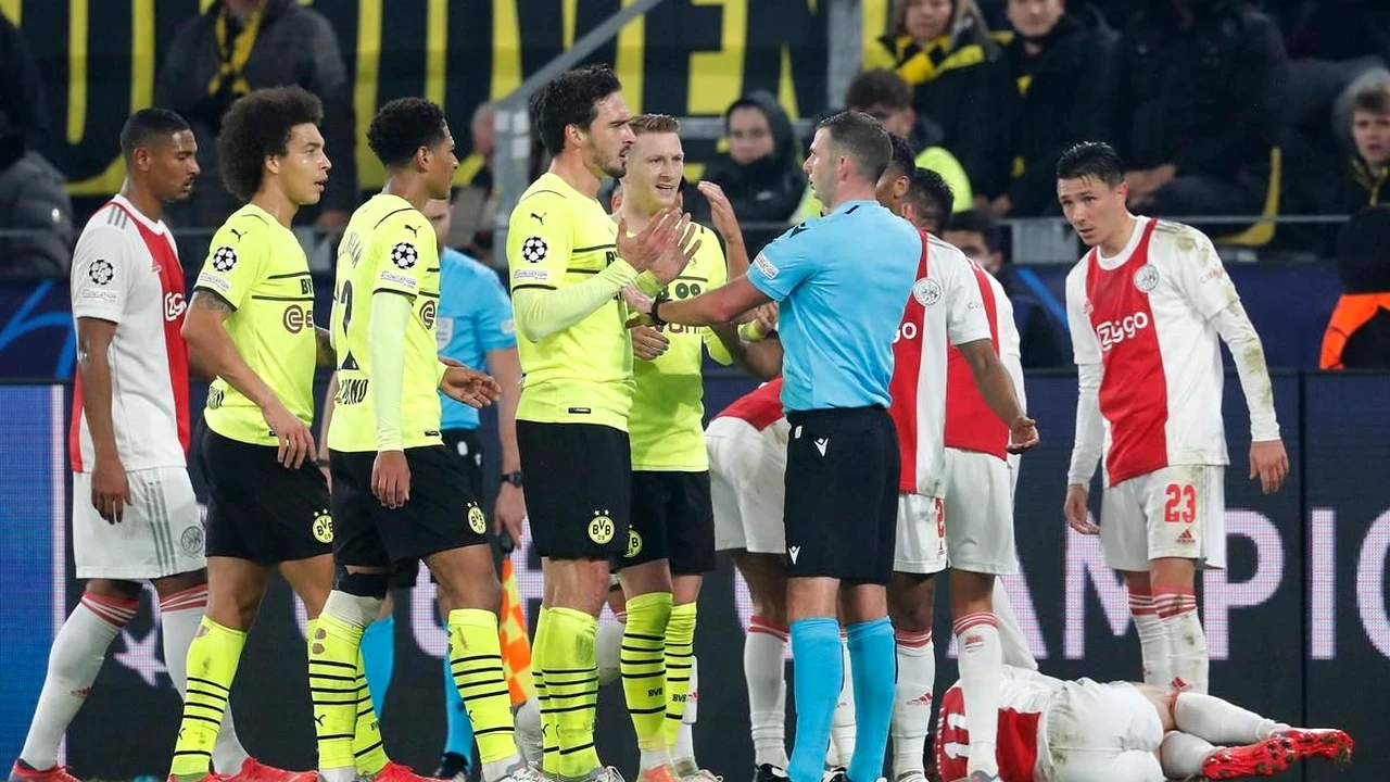 Eroare ca în Liga Campionilor nu s-a văzut nici în Liga 1. Faza pe care absolut nimeni nu a înțeles-o s-a petrecut la meciul Borussia Dortmund – Ajax