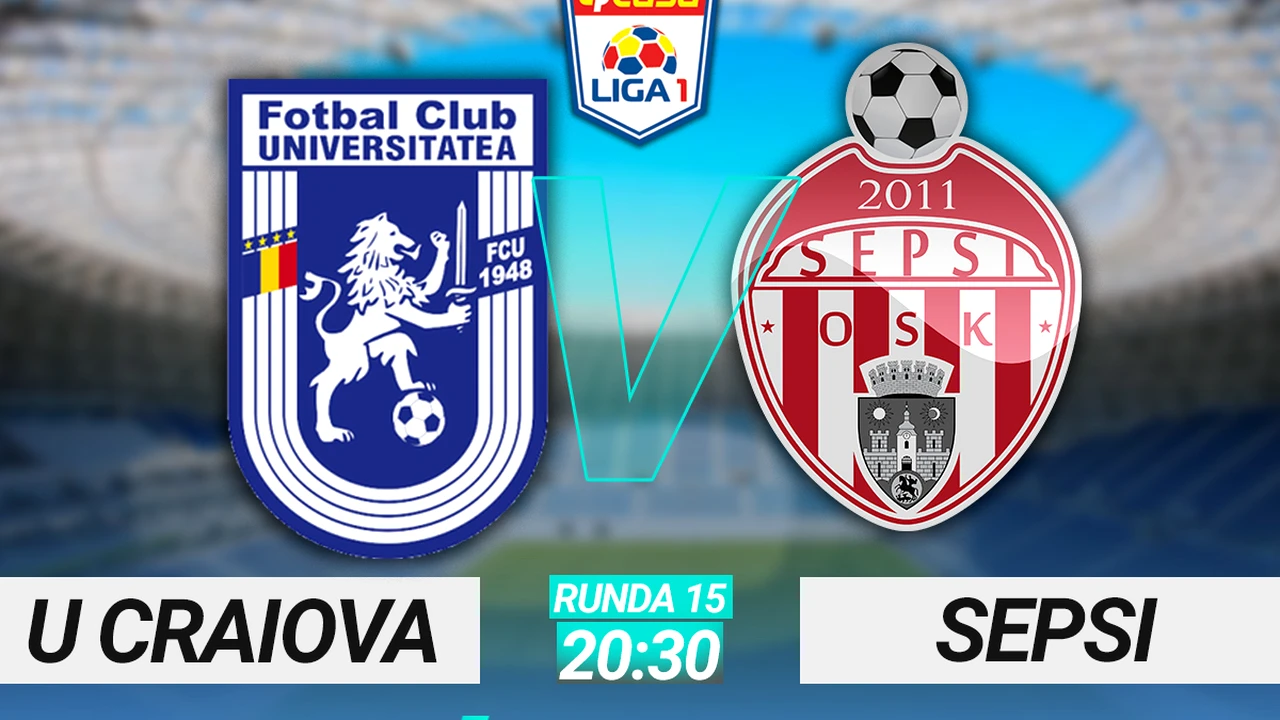 FC U. Craiova – Sepsi Sf. Gheorghe: 1 – 1. Plecarea lui Stoican nu a adus victoria pentru FC U. Craiova