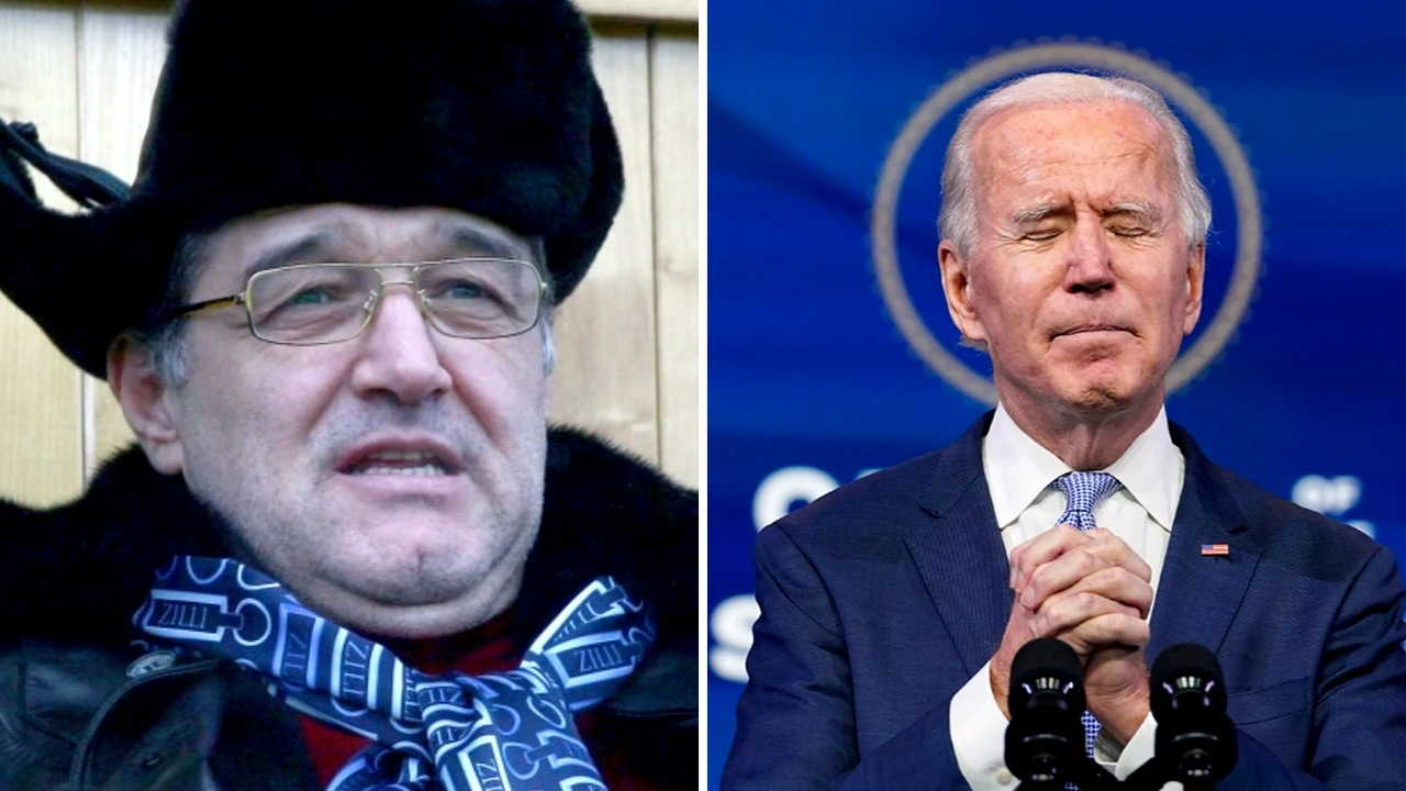 Gigi Becali, moment incredibil cu Joe Biden la microfon. „Ești o hahaleră”