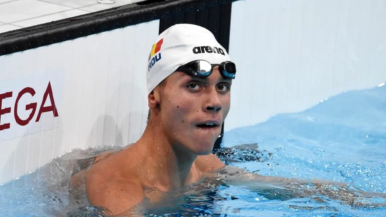 Când este finala de 50 de metri în care înoată David Popovici. Super-campionul român vrea o altă medalie de aur la Campionatul European de juniori