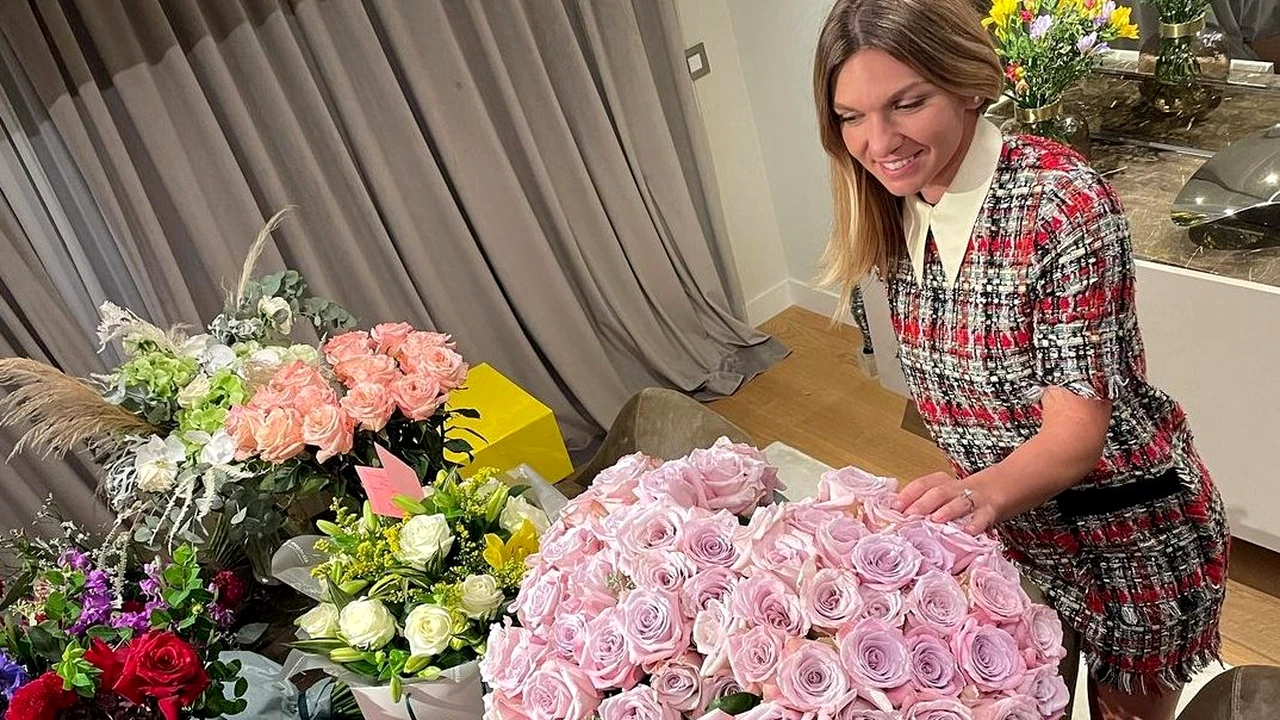 FOTO. Simona Halep s-a pozat alături de favoritul ei și a pus fotografia pe rețelele de socializare
