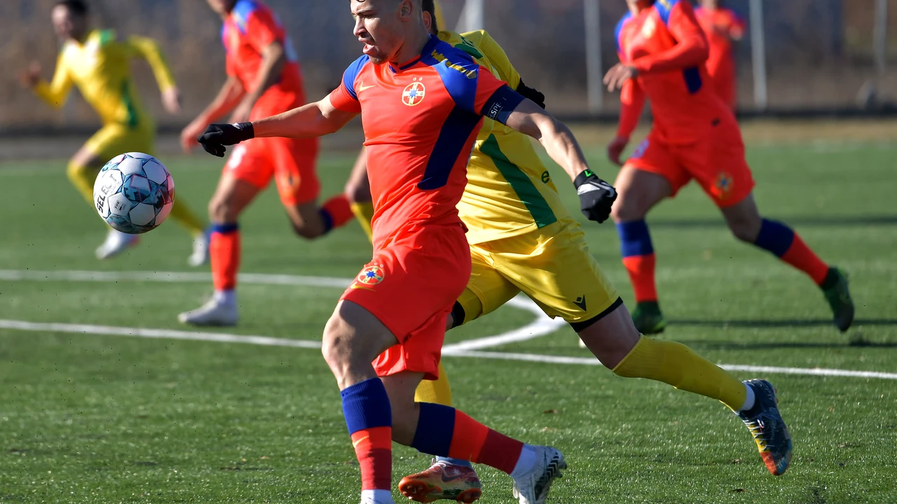 Alexandru Maxim a debutat pentru FCSB. Prestație sub așteptări a jucătorilor lui Toni Petrea